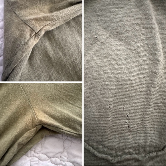 Johnny Was Olive Green Long Sleeve Floral Embroidery Button Cardigan Size Large - Picture 7 of 12